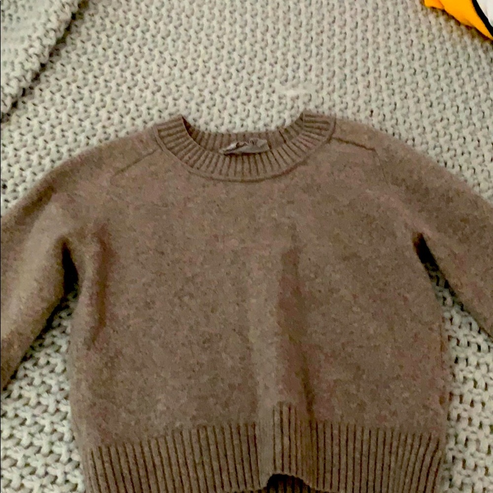 Brown sweater